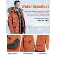 thumbnail image 4 of Men's Goose Down Parka Extreme Warm Winter Jacket with Hood, 4 of 6