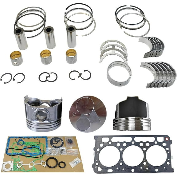D902 Engine Overhaul Rebuild Kit (No cylinder liner and valve) For Kubota D902 D902-E2B D902-E3B D902-E4B Engine BX24 BX25 BX2230D BX2350D BX2360 KX41-3 KX41-3 Excavator