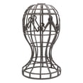 thumbnail image 2 of When Traveling I Want Short Hair Wig Stands and Portable Foldable Wig Dryers. . Wig Holder. Travel Wig Stand. with A Hollow Human Body Model Display Head - Cos Wig Accessories Gray, Other, Back To, 2 of 6