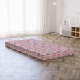 thumbnail image 5 of Botanical Foldable Mattress, Spring Garden Bird Beauty, 74.8" x 39.4", Coral Pale Pink, by Ambesonne, 5 of 6