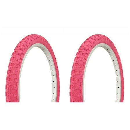 Tire set. 2 Tires. Two Tires Duro 20" x 2.125" Pink/Pink Side Wall, bike Tires,lowrider bike Tires,lowrider bicycle Tires, bmx bike Tires,cruiser bike Tires