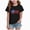 H247-Black, variant on TOWED22 Girls Red White Blue Shirts 4th of July T-Shirts Summer Tee Tops for Toddler Kids 1-14 Years USA Theme(White,13-14 Y)