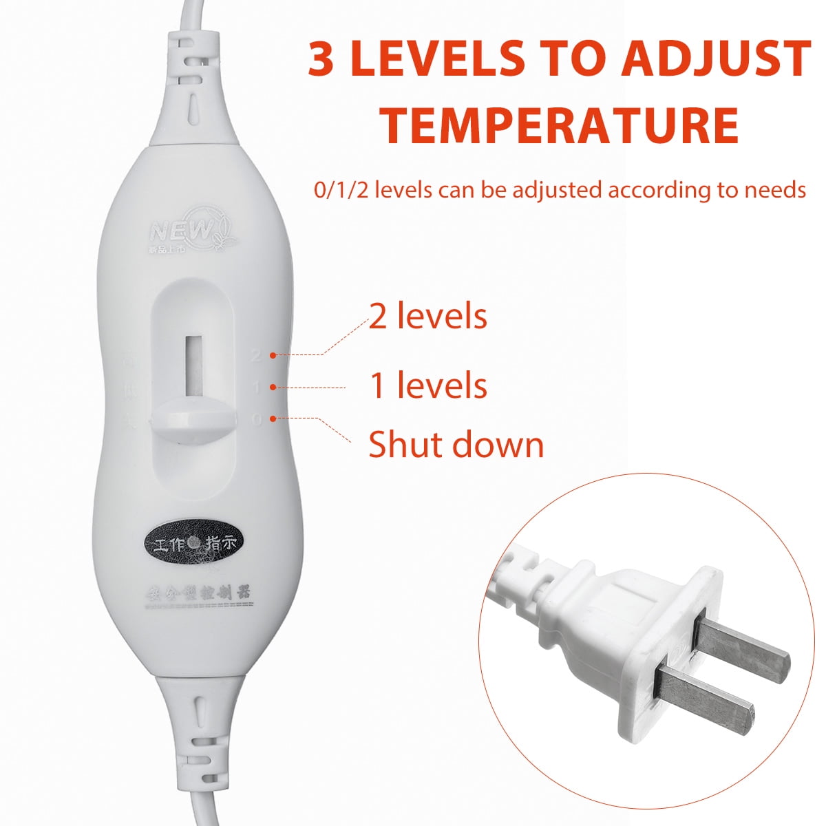 Imetec electric blanket online controller