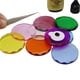 thumbnail image 4 of Separador de pestañas de cristal redondo, soporte de paleta de pegamento adhesivo para extensión de pestañas, herramienta de maquillaje, 4 of 5