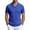 Blue(Mens Tops), variant on Short Sleeve Polo Shirts for Men Smart Casual Collared Business Tops Classic Fit for Daily Wear