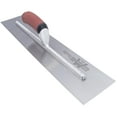 thumbnail image 3 of MARSHALLTOWN MXS20D 20 x 4 inch High Carbon Steel Finishing Trowel, Curved DuraSoft Handle, for Masonry, Concrete, Brick Laying, 3 of 6