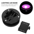 thumbnail image 2 of OULII 1Set Lighting Led Base 3.2X3.2X1.1In Black Plastic Round For Home Users In Bedroom, 2 of 8