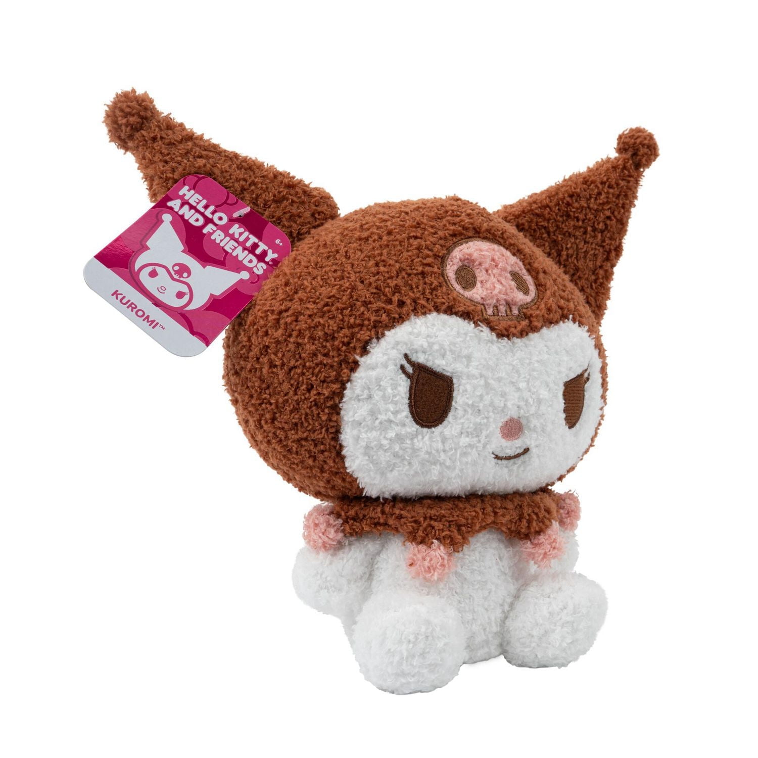 Peluche Hello Kitty & Friends 8" (velours doux) - Kuromi