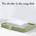 thumbnail image 4 of Fwttom Silicone Toothbrush Toothpaste Storage Box Rack Bathroom Storage Rack Bathroom Wash Set Beauty Product Storage, 4 of 6