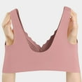 thumbnail image 3 of WRKEKC Wireless Lift Support Bra Seamless Full Coverage Comfort T-Shirt Bra for Women Everyday Wear, 3 of 3