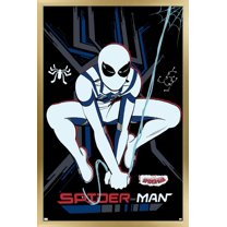 Marvel Animations' Your Friendly Neighborhood Spider-Man - Oscorp Suit Wall Poster, 14.725" x 22.375" Framed