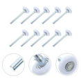 thumbnail image 1 of Minkissy Rouleaux de Rouleau de Porte de Garage 10 Pcs Nylon pour Porte-Fenêtre et Portail, 1 of 7