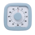 thumbnail image 1 of Temporizador Visual Silencioso, Cronómetro de 60 Minutos, Reloj Despertador, Temporizador de Cuenta Regresiva con Soporte, Visualización, Temporizador de Cocina, Azul, 1 of 5