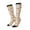 2 Black-1, variant on Women Crew Soft Moisture-wicking Socks Foxes and Floral Harmony Pattern Design Cotton Socks, One Size fit All