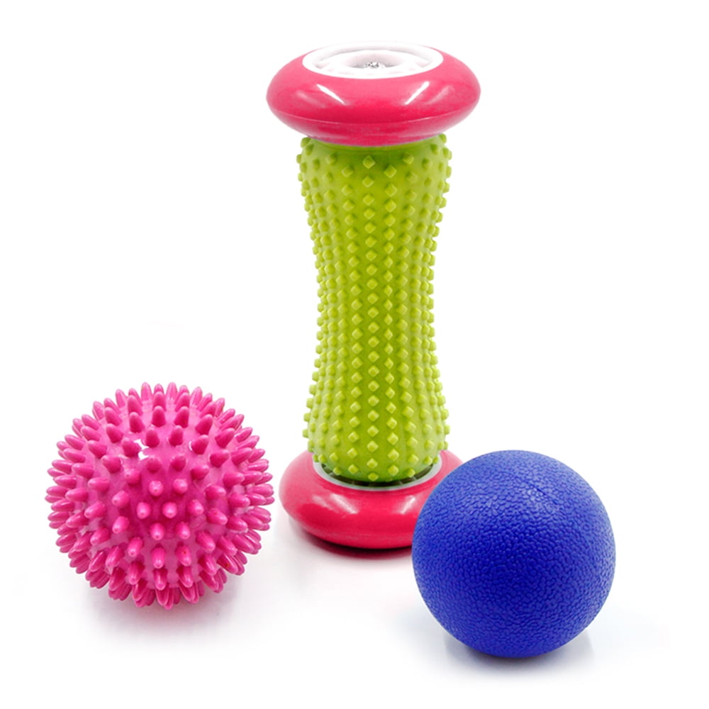 Plantar Fasciitis Foot Massage Roller with Spiky Ball Massage Ball for