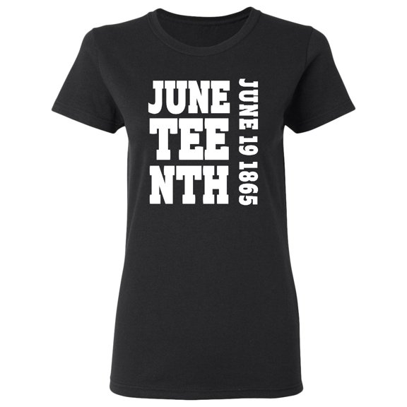 Inktastic Juneteenth June 19, 1865 Women's T-Shirt