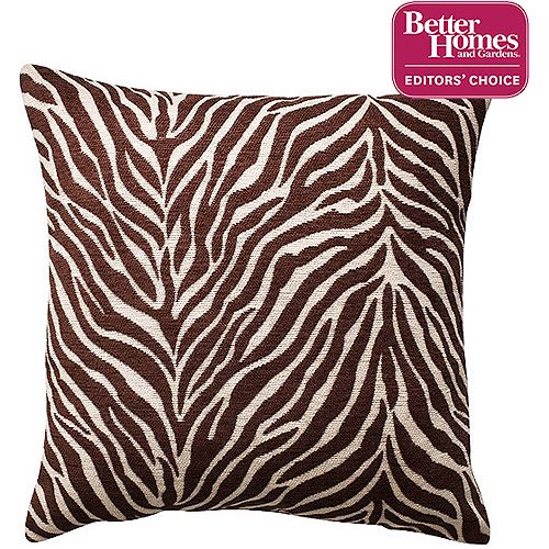 Better Homes and Gardens Zebra Decorative Pillow