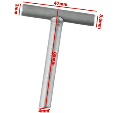 T Type Wrench 3/3.5/4Mm Valve Screw Clearance Adjusting Spanner Square
