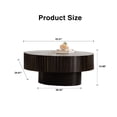 thumbnail image 3 of Oval Shape with Relief | Quick Installation Process | Functional Coffee Table, 3 of 3