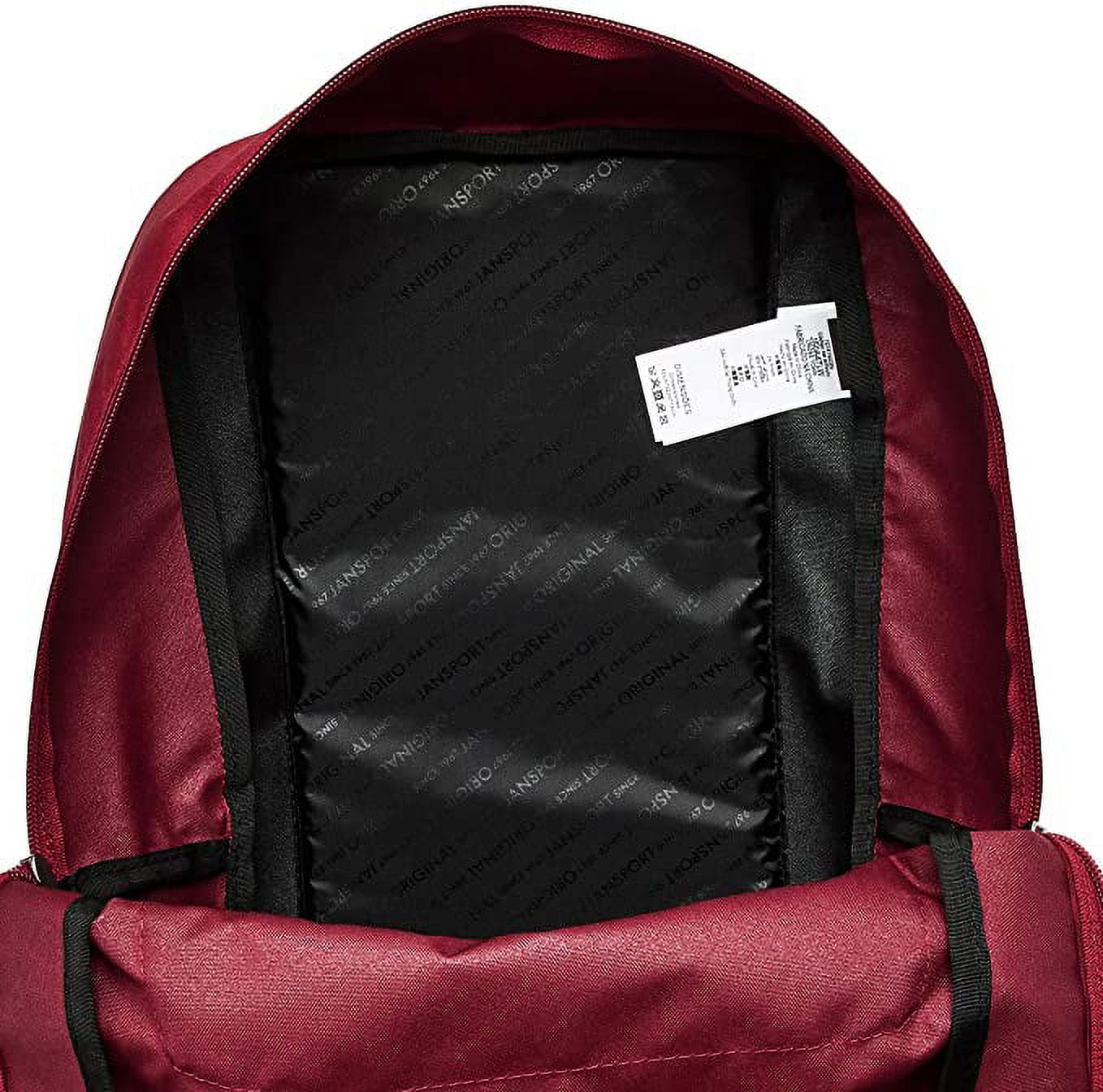 JanSport Cross Town Backpack - Red/Multi Hippie Days