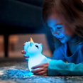 thumbnail image 3 of Luces de silicona para guardería para habitaciones de bebés y niños pequeños, luces nocturnas portátiles para habitaciones de niños, luces de animales recargables para niñas y niños,, 3 of 5