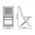thumbnail image 3 of Silla Plegable de Madera Tramontina Jatobá Natural Fitt, 3 of 5