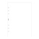 thumbnail image 2 of Papel blanco normal Filofax A5 (B342405) Filofax B342405, 2 of 2