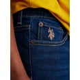 thumbnail image 5 of U.S. Polo Assn. Boys Straight Fit Denim Jean, Sizes 4-18, 5 of 7
