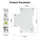 thumbnail image 5 of Disyuntor inteligente Meterk MKB-63A, 63 A, 230 V, color negro, 5 of 7