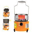 thumbnail image 2 of Portable 2 In 1 Camping Stove Gas Heater Outdoor Warmer Propane Butane Tent Heater Cooking Stove For Outdoor Camping Hiking ,Easy to Use, 2 of 7