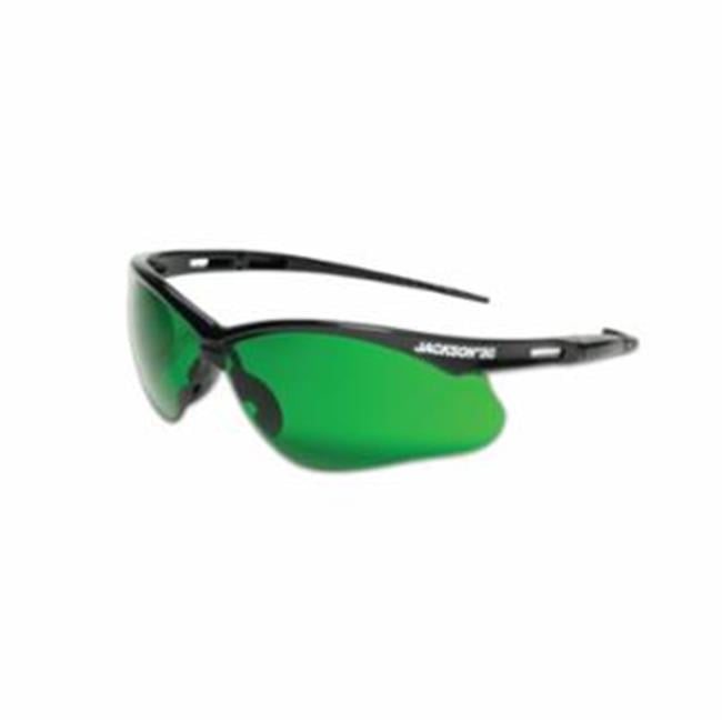 3 PC Jackson Nemesis Safety Glasses Green/black Frame 38480 for sale online 