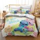 thumbnail image 1 of 3D Disney Home Lilo and Stitch Bedding Set Quilt Cover Twin Bedroom Decor for Kids Boy Girl Queen King Size Bedding SetAU-Double Gao Jinjia LED, 1 of 2