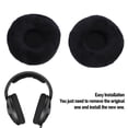 thumbnail image 3 of 4pcs almohadillas para el oído, auriculares de Terciopelo y espuma auriculares aurices de reemplazo de cojines para het s200bt sj33 esw9 esw10 es10 ATH sj series ath e series, 3 of 7