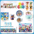 thumbnail image 5 of Paw Patrol Birthday Party Supplies, Paw Patrol Party Decorations & Tableware Sets - Paw Patrol cake Toppers Balloons Backdrops Cups etc. Paw Patrol Themed Birthday Party Decorations for Boys/Girls, 5 of 8