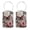 Multi1, variant on RATGON 2 Pack Luggage tag PU Leather with Stainless Steel Loop Stamp Butterfly Travel Trip