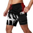thumbnail image 2 of Dead by Daylight DBD Mens Swim Trunks with Compression Liner Board Shorts Quick Dry Swim Shorts Bathing Suits S, 2 of 8