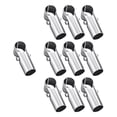 thumbnail image 1 of 10 Piezas de Conector de Tubo, Conector de Montaje de Tubería, Tubo de 25 Mm de Diámetro, Plateado, Resistente para Muebles, Contenedores de Conexión Dos conectores, 1 of 8