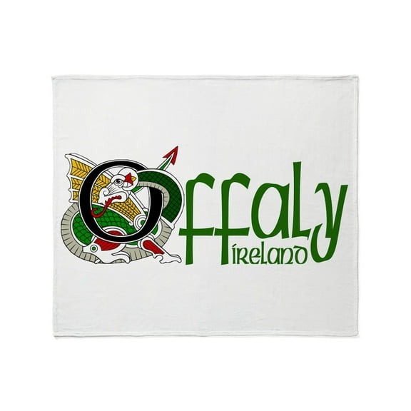 CafePress - County Offaly Throw Blanket - Soft Fleece Throw Blanket, 50"x60" for All Ages