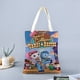 thumbnail image 2 of Sheriff Callie's Wild West Bolso de tela con estampado de lienzo para mujer, bolsa de compras reutilizable y estética, con cremallera interior, regalo para mujer,40*45cm., 2 of 6