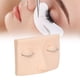 thumbnail image 1 of Cabeza De Maniquí De Pestañas Para Práctica De Párpados De Repuesto, Cabeza De Entrenamiento De Maquillaje Realista De Media Cara Con 3 Pares De Párpados De Una Sola Capa Para, 1 of 7