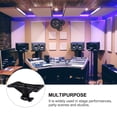 thumbnail image 2 of UPGRATOR Speaker Stand Adapter for Studios with Triangular Base in Black 2Pcs, 2 of 6