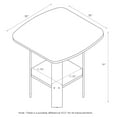 thumbnail image 4 of Furinno Simple Design End/SideTable, Dark Walnut, 4 of 4