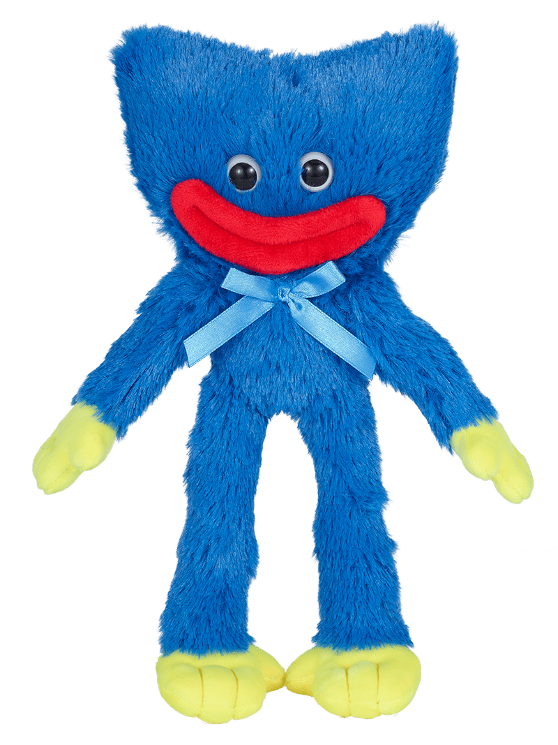 Huggy Wuggy smiling plush