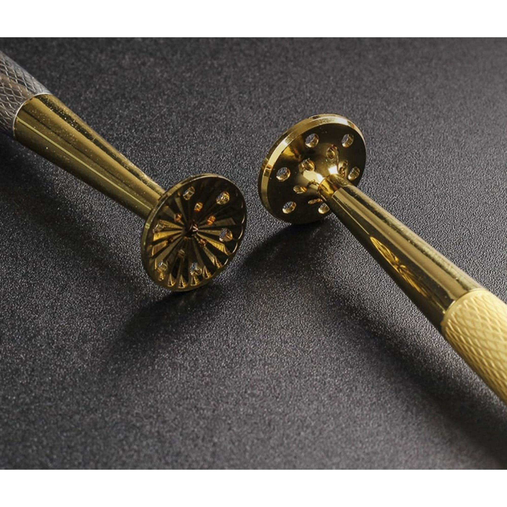 3 in 1 Smoking Tobacco Pipe Nozzle Cleaner Tamper Tool Pipe Accessories (14 color combinations available for selection) (Carbon fiber acrylic)