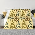 thumbnail image 1 of Fotbe Various Snake Manta de Franela con Estampado, Manta Ultrasuave para Cama, Sofá, Auto, Hipoalergénica y Antibolitas-40"x30", 1 of 6