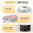 thumbnail image 6 of 36 Hour Yogurt Maker, Yogurt Machine with Adjustable Temperature and Time Control, Yogurt Maker Automatic Digital Yoghurt Maker Machine, Lcd Display With Constant Temperature (With 5 Cups), 6 of 10
