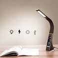 thumbnail image 4 of Lámpara de mesa multifuncional de cuero de oficina LED, lámpara plegable de deformación táctil de protección ocular creativa Adepaton  2034407-1, 4 of 9