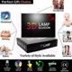 thumbnail image 5 of Lámpara de ilusión 3D, 7 colores, luz táctil con cambio óptico, USB y control remoto, estilo art déco romántico, 5 of 5