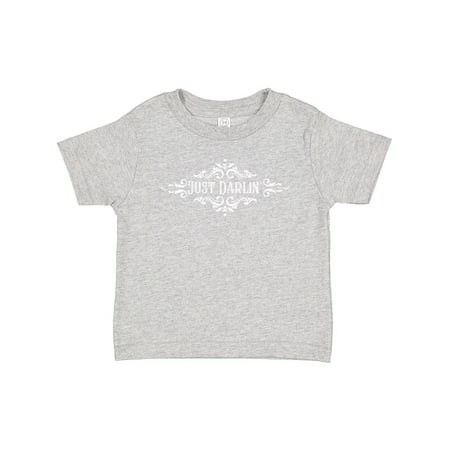 

Inktastic Just Darlin in White Gift Baby Boy or Baby Girl T-Shirt