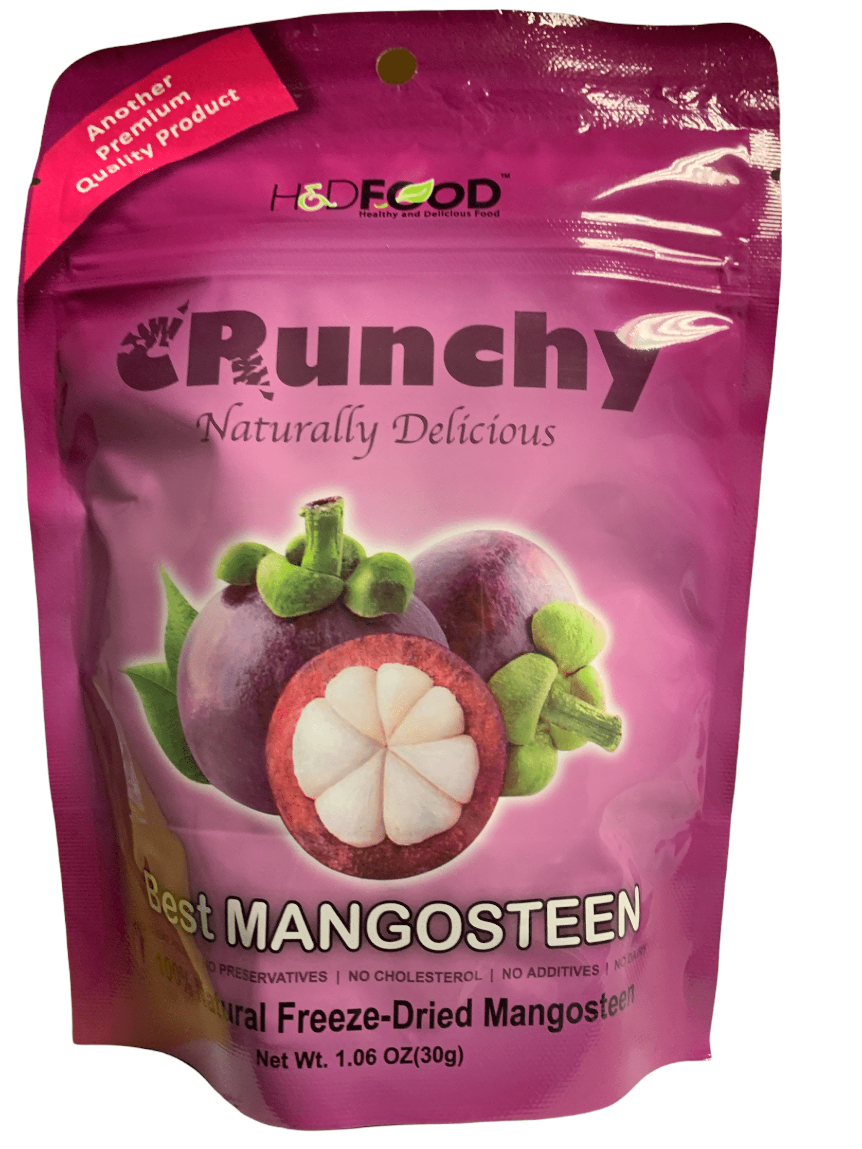 Crunchy Natural FreezeDried Mangosteen 30g, 1.06 OZ